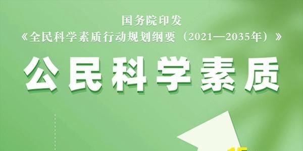 國務院關于印發全民科學素質行動規劃綱要（2021—2035年）的通知